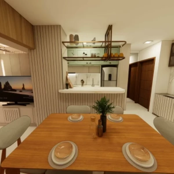 Balcão Refeição Rápida - Residencial Domus