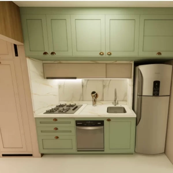 Cozinha - Residencial Domus