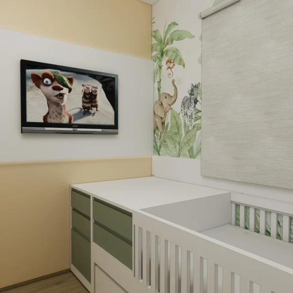 dormitório bebê / cama auxiliar